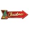 Signmission Christmas Arrow Decal Funny Home Decor 18in Wide D-A-999915 - alternate 1